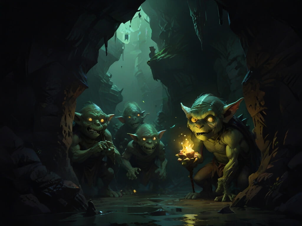 goblin yuvası, goblinlerin yaşadığı yerdir