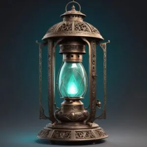 Albedobase xl a highly detailed ornate gas lantern with a myst 0.jpg