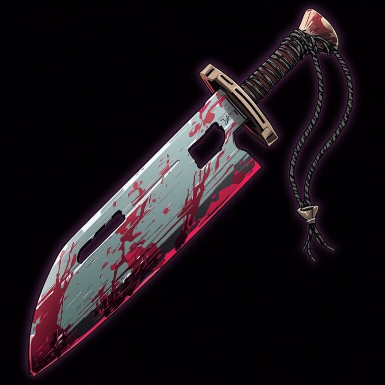 Lucid origin a short sword with a cleaver like blade in an anime style illustration set again 0 1.jpg